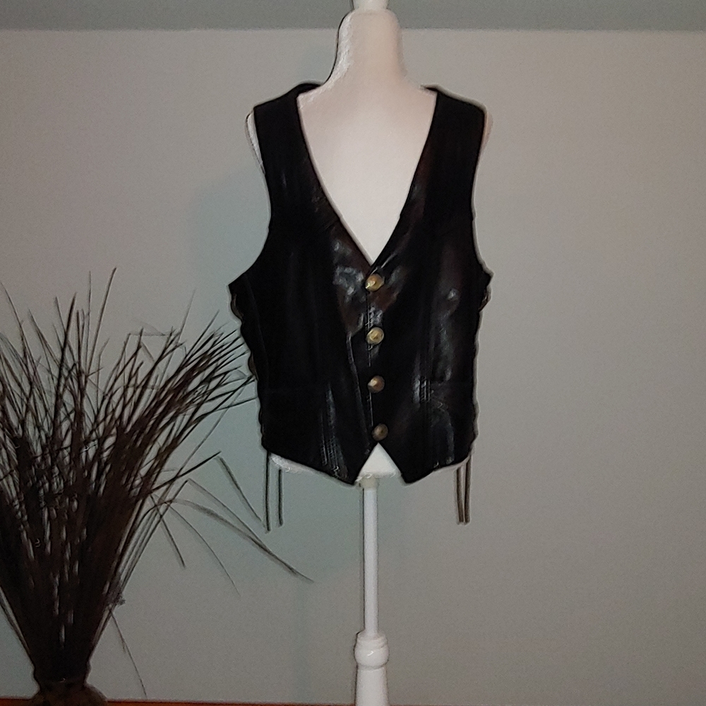 Leather Vest